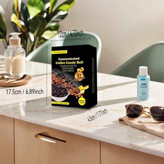 American - Style Concentrated Coffee Candies, Individually Packaged, No Need For Brewing, With A Rich And Mellow Taste. Suitable For People Doing Outdoor Sports, Those At Parties And Drivers.