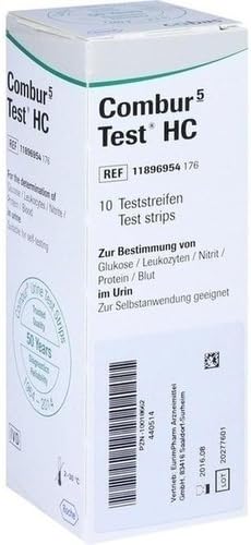 Combur 5 Test HC Test Strips Pack of 10