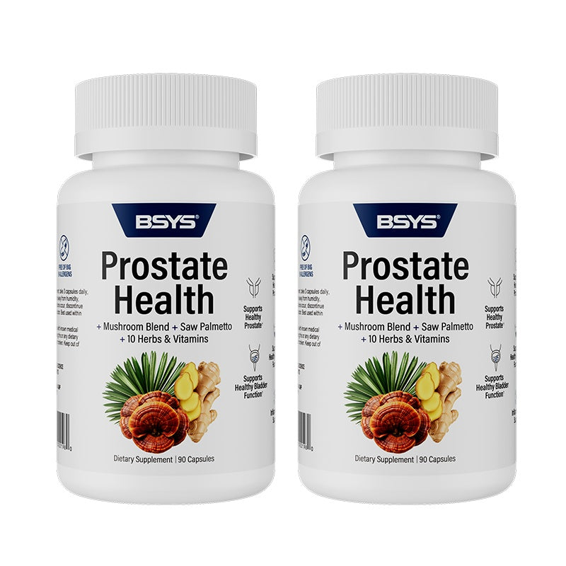 BSYS Prostate Health Capsules Urinary & Bladder Wellness Support Anti-Inflammatory Balance Antioxidant Protection Immune Health Aid Men's Prostate Care Formula