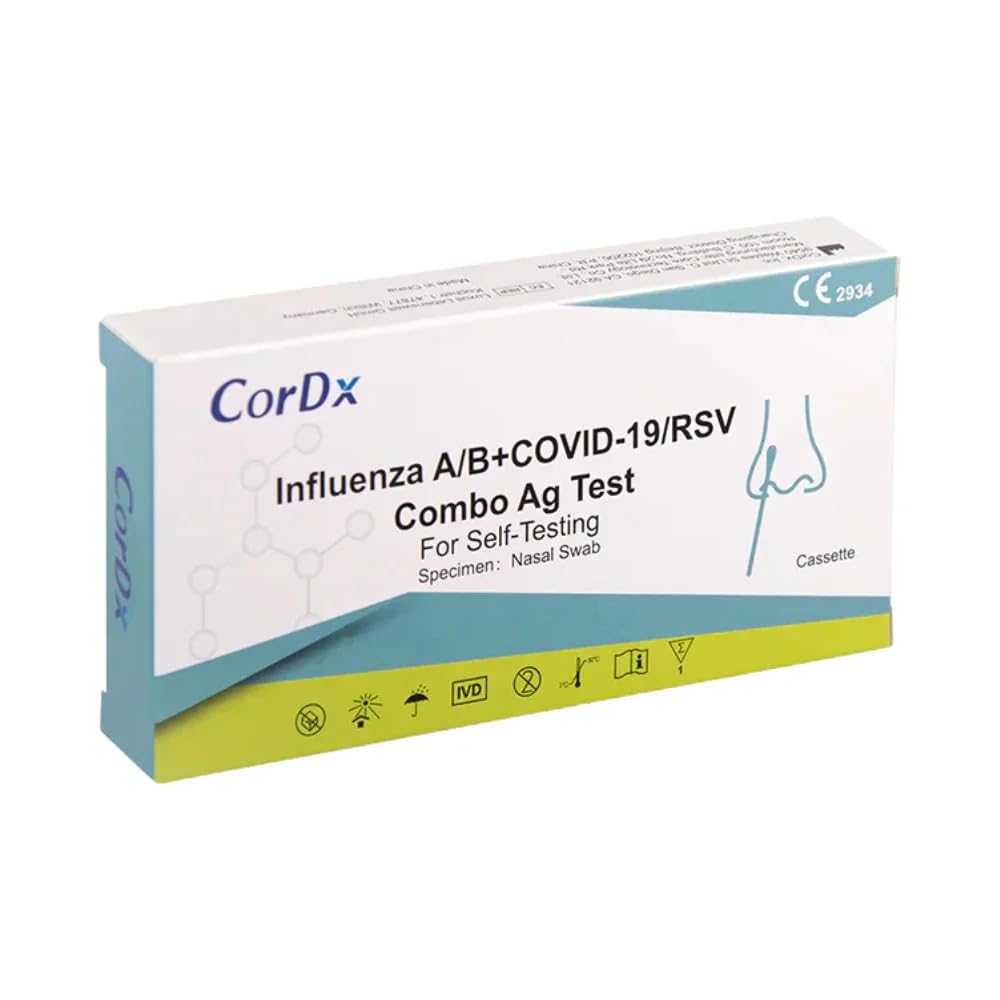CORDX Influenza A/B+COVID-19/RSV Combo