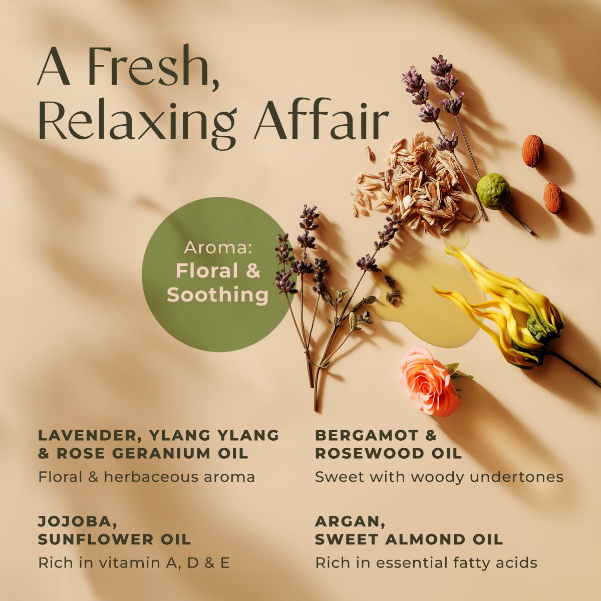 Gya Labs Lavendel Massageöle - 100% Reines Natürliches Aromatherapie Massageöl zur Körperentspannung für Männer und Frauen - Hergestellt mit Jojoba, Argan und Lavendel