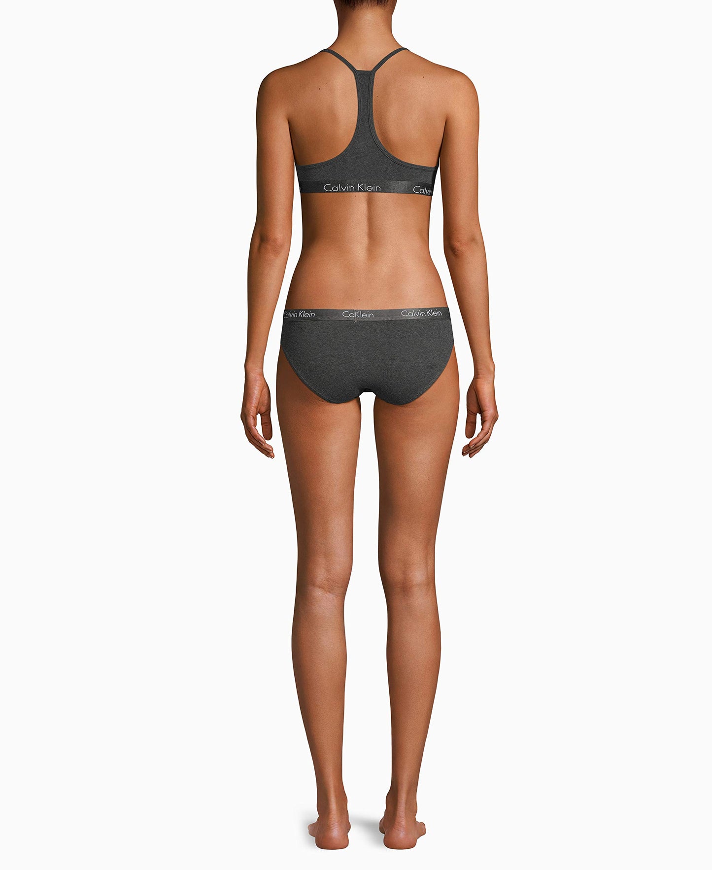 Calvin Klein Women's Motive Cotton Lightly Lined Bralette Bra
