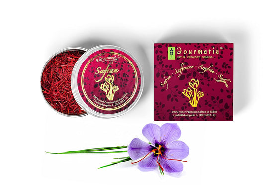 Gourmetia Saffron, Premium Quality Saffron Threads, 5 g