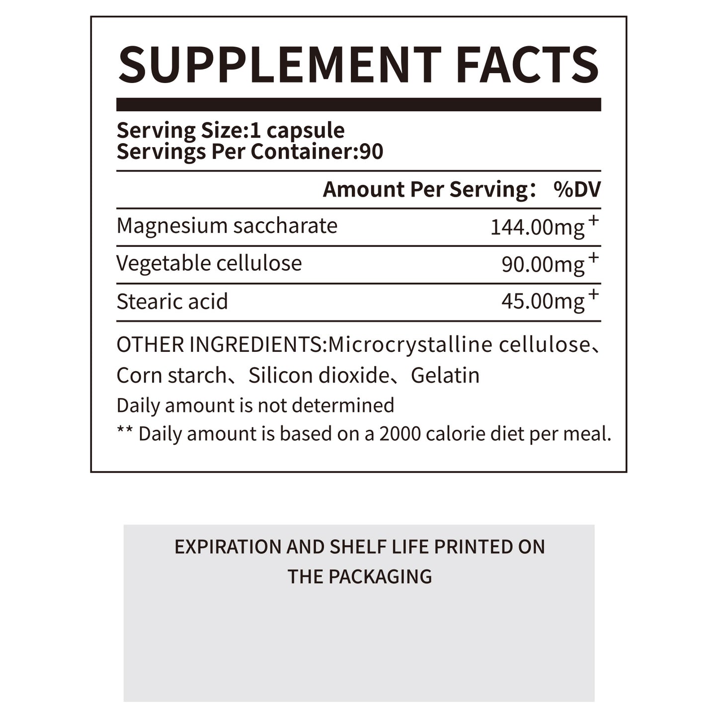 Magnesium Sudonate Capsules