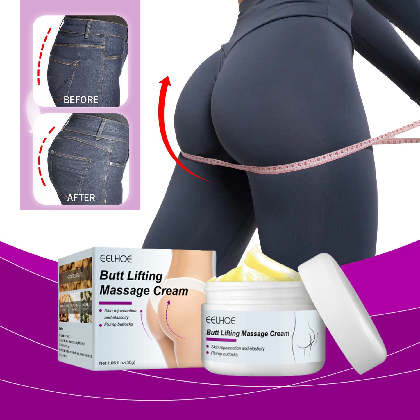 EELHOE Buttock Lifting Massage