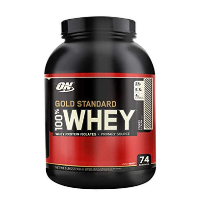 Optimum Nutrition Gold Standard 100% Whey, Proteinpulver, Geschmack Delicious Strawberry, 900g, 30 Portionen