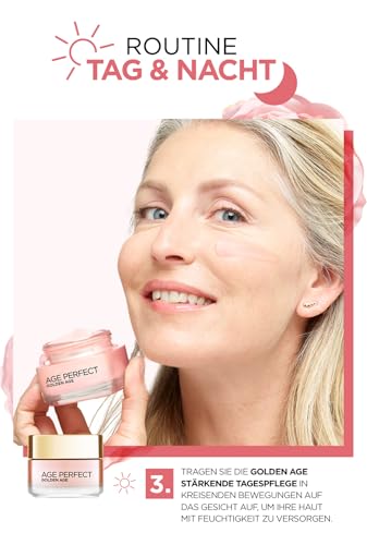 L'Oreal Paris Age Perfect Golden Age Day Cream with Neo-Calcium and Peony Extract for a Rose Fresh Complexion