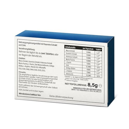 NEU: VIGAFORTE - hochdosiert für den Mann mit Sofortwirkung – extra stark abgestimmt auf die Bedürfnisse für Männer - Premium Qualität mit L-Arginin + Maca