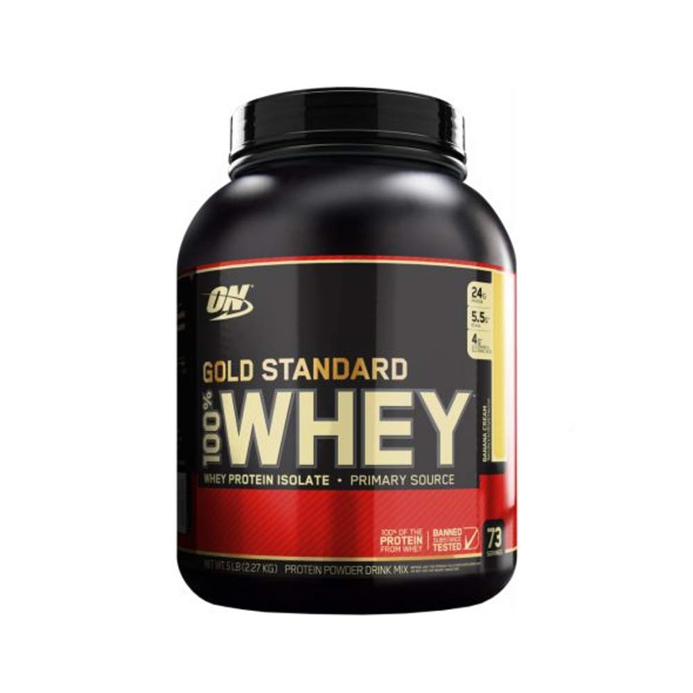 Optimum Nutrition Gold Standard 100% Whey, Proteinpulver, Geschmack Delicious Strawberry, 900g, 30 Portionen
