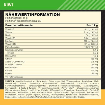 Optimum Nutrition Gold Standard BCAA Pulver, Geschmack Strawberry Kiwi, 266g, 28 Portionen