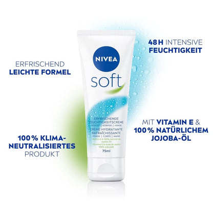 NIVEA Soft erfrischende Feuchtigkeitscreme