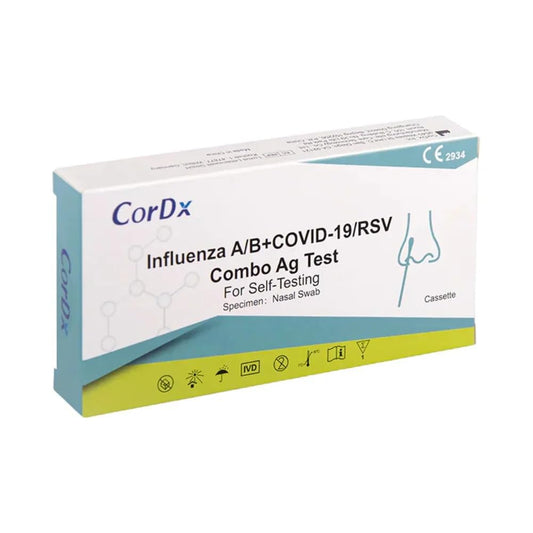 CORDX Influenza A/B+COVID-19/RSV Combo