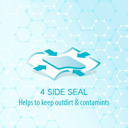 Medrull Steriler Wundverband 6x7 cm Sterile Wundpflaster ULTRA PORE Starke Klebekraft - Schützt bei Schnittwunden & Kratzern Pflaster Einzeln verpackt 50 Stück