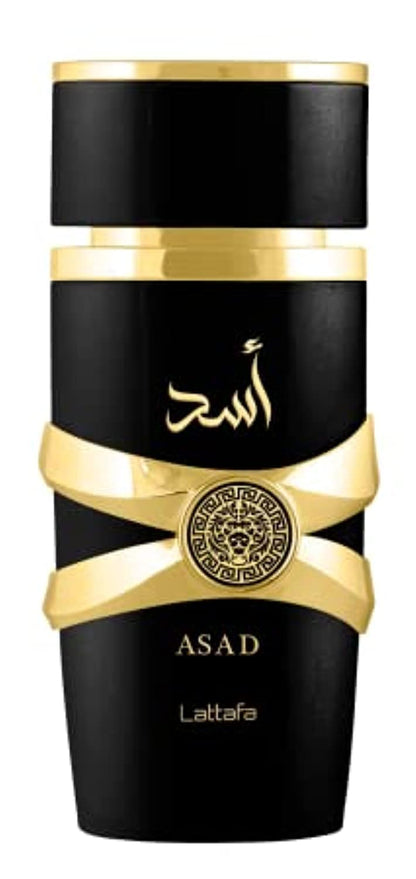 Lattafa Asad Lattafa for Unisex Eau de Parfum Spray, 100 ml Men Women Perfume