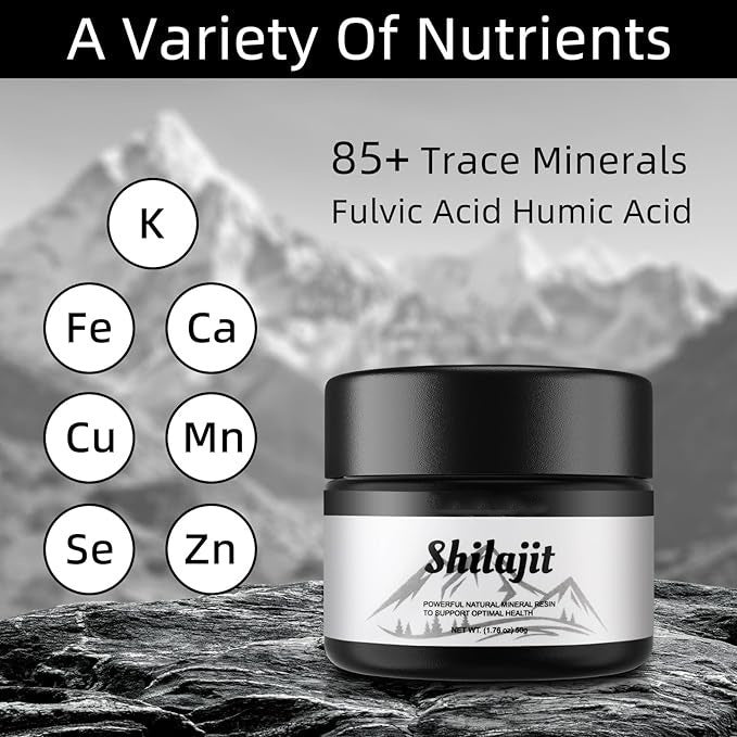 Pure Himalayan Organic Shilajit Resin