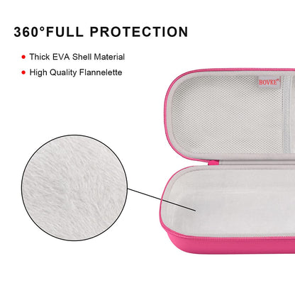 BOVKE Stethoskop Tasche für 3M Littmann Classic III, Lightweight II S.E, Kardiologie IV, MDF Acoustica Lightweight Stethoskope - Extra Tasche passend für Schwesternzubehör für die, Weiß Rosegold