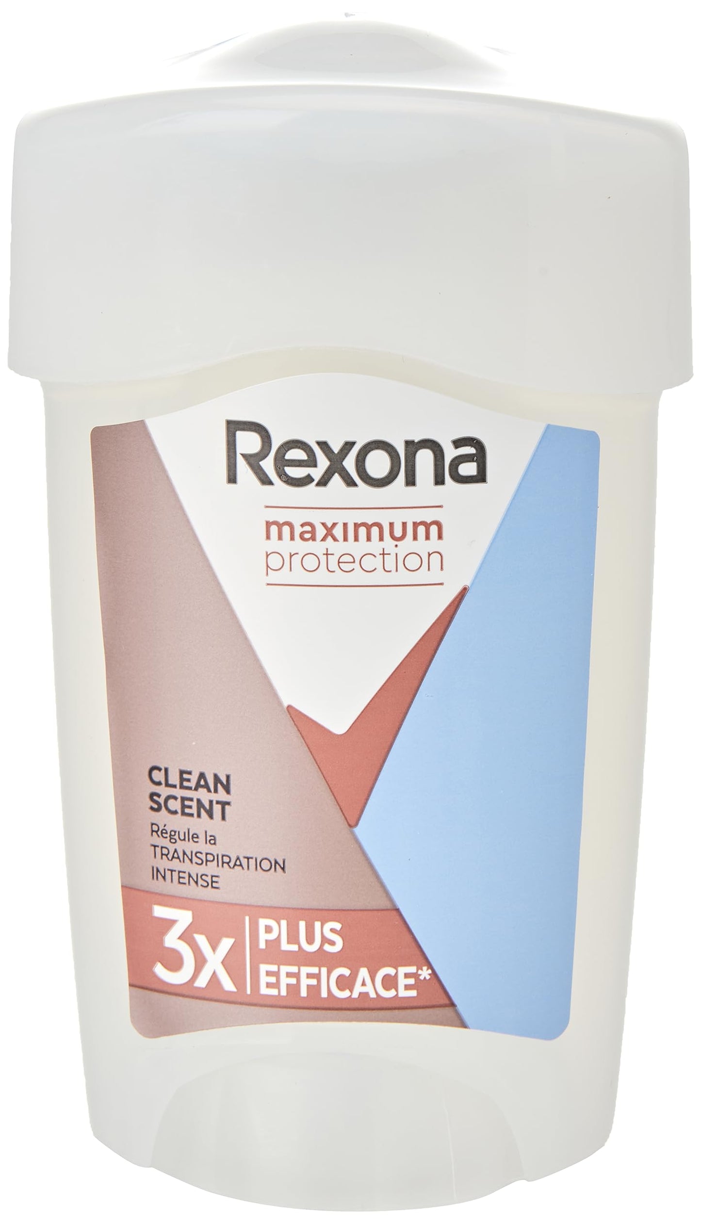 Rexona Maximum Protection Women’s Travel Deodorant Cream, Clean Scent, 45 ml