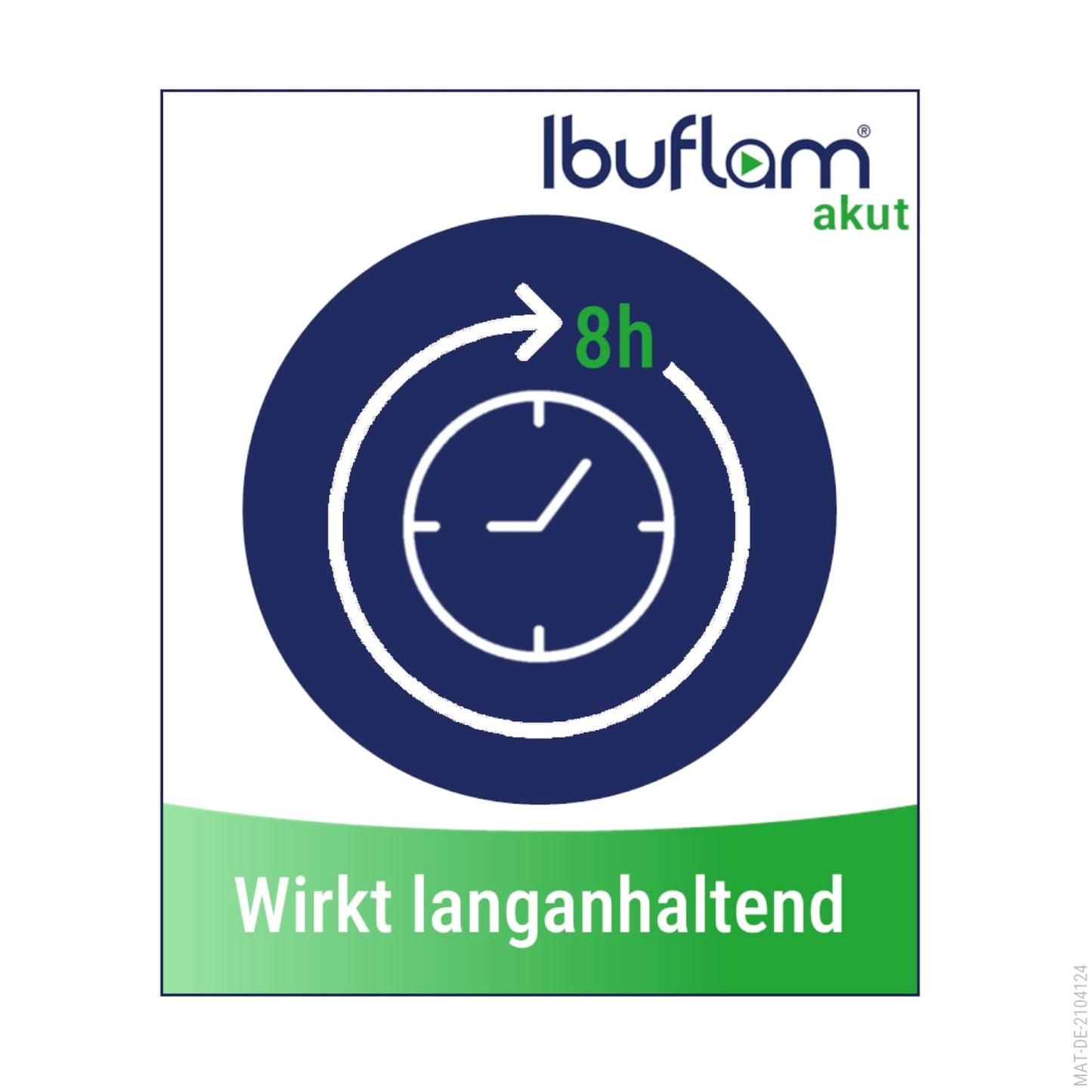 Ibuflam® Akut 400 mg IBUPROFEN Film-Coated Tablets, Double Pack 2 x 50 Pieces, Ibu 400 Pain Tablets for Pain, Toothache, Fever and Cold, Quick Pain Relief with Ibuprofen