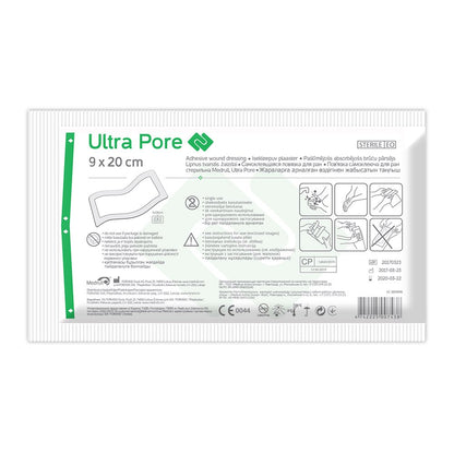 Medrull Steriler Wundverband 6x7 cm Sterile Wundpflaster ULTRA PORE Starke Klebekraft - Schützt bei Schnittwunden & Kratzern Pflaster Einzeln verpackt 50 Stück