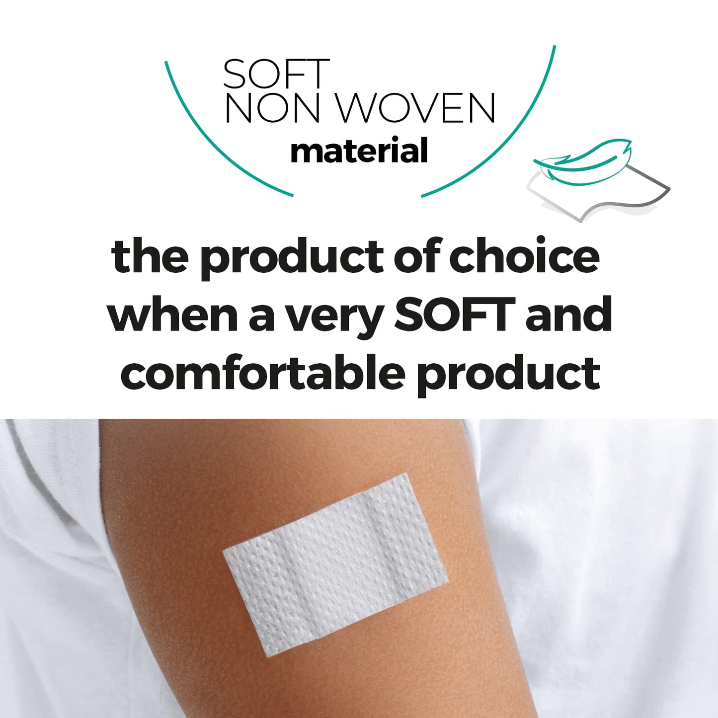 Medrull Steriler Wundverband 6x7 cm Sterile Wundpflaster ULTRA PORE Starke Klebekraft - Schützt bei Schnittwunden & Kratzern Pflaster Einzeln verpackt 50 Stück