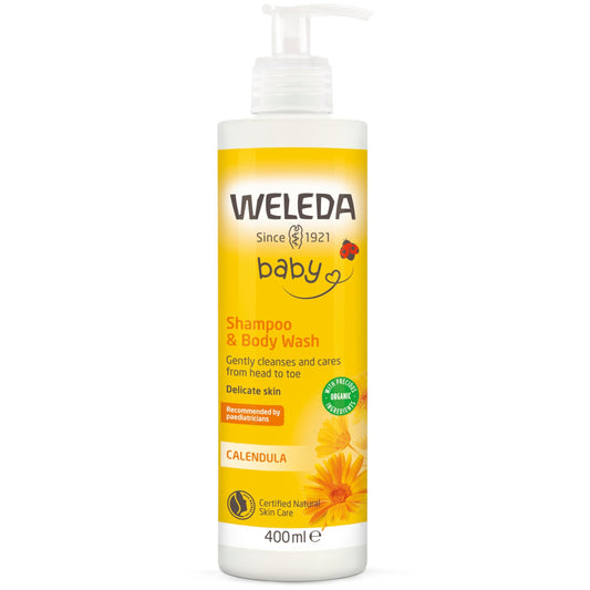 Weleda Organic Calendula Shampoo and Body Wash (1 x 200 ml) 200ml
