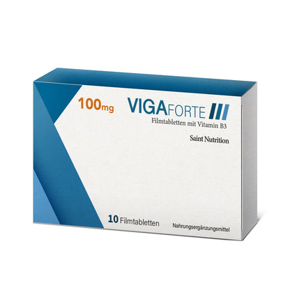 NEU: VIGAFORTE - hochdosiert für den Mann mit Sofortwirkung – extra stark abgestimmt auf die Bedürfnisse für Männer - Premium Qualität mit L-Arginin + Maca