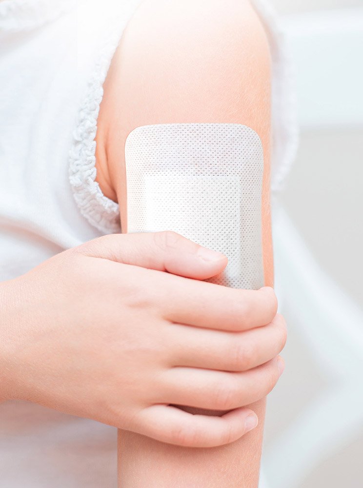 Medrull Steriler Wundverband 6x7 cm Sterile Wundpflaster ULTRA PORE Starke Klebekraft - Schützt bei Schnittwunden & Kratzern Pflaster Einzeln verpackt 50 Stück