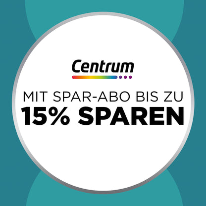 Centrum From A to Zinc Multivitamin - Multivitamin Tablets with Vitamin A-Z as a High-Quality Dietary Supplement for Daily Complete Supply - Vitamins, Minerals, Trace Elements - Pack of 180