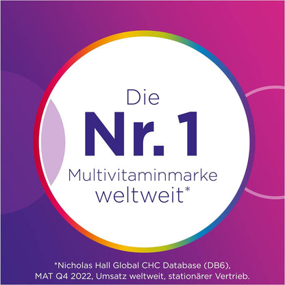 Multivitamin - Centrum Für Sie, 60 St. - Hochwertiges Nahrungsergänzungsmittel mit Mikronährstoffen speziell für Frauen - Vitamine, Mineralstoffe und Spurenelemente zur täglichen Komplettversorgung