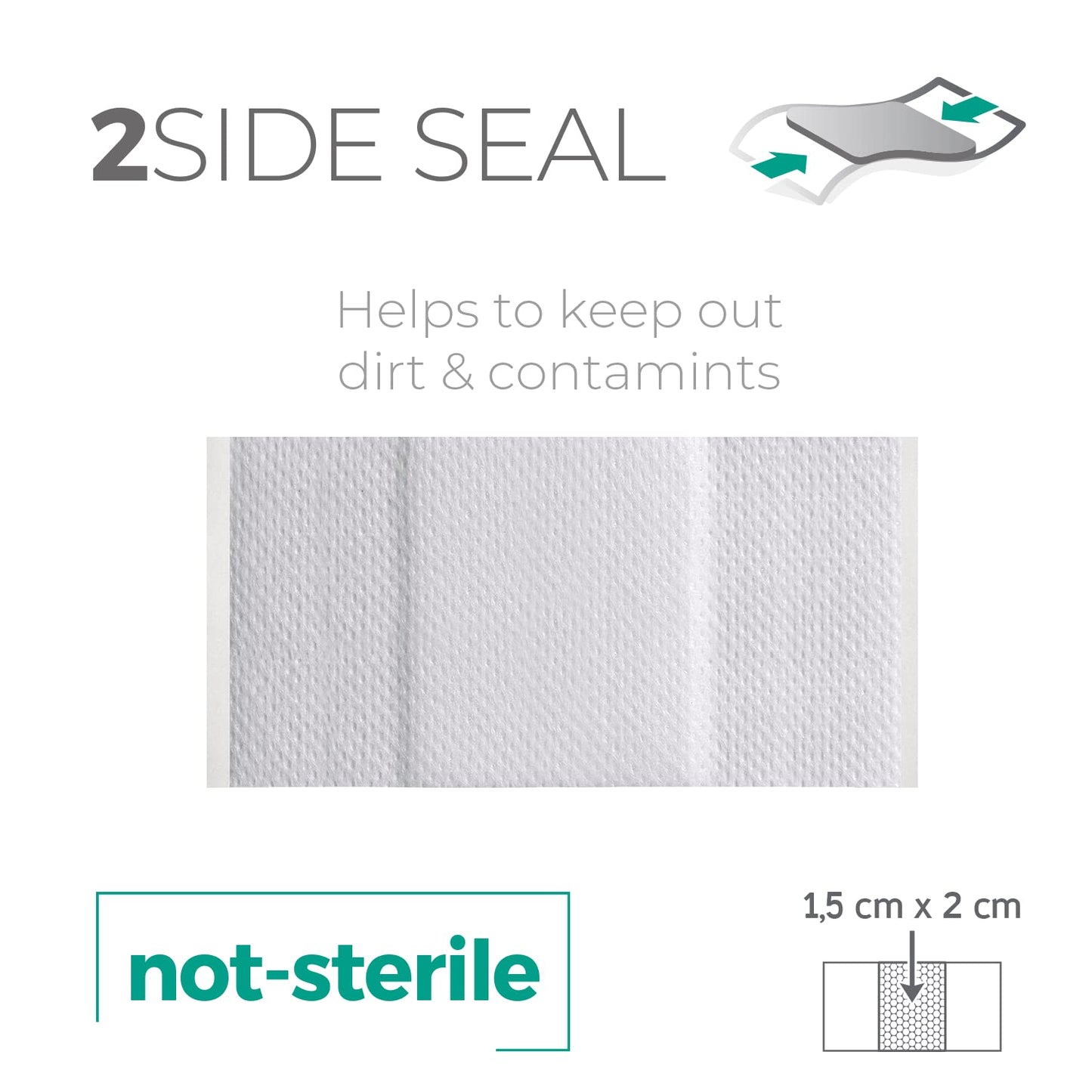 Medrull Steriler Wundverband 6x7 cm Sterile Wundpflaster ULTRA PORE Starke Klebekraft - Schützt bei Schnittwunden & Kratzern Pflaster Einzeln verpackt 50 Stück