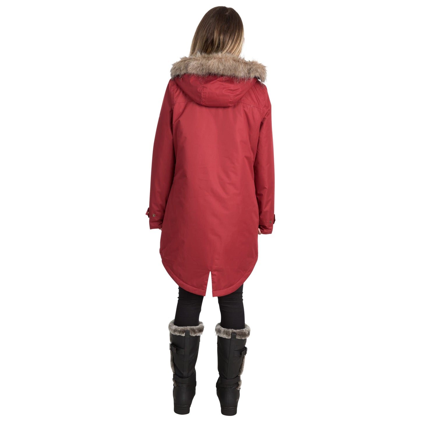 Trespass Clea Women's Jacket, Waterproof with Roll-Up Hood