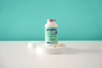 Hyaluronsäure Kollagen Komplex - 180 Kapseln - Mit Biotin, Vitamin C (aus Acerola), Zink, Selen & Bambusextrakt - Für Haut, Haare, Nägel - Hoch bioverfügbar - Laborgeprüft