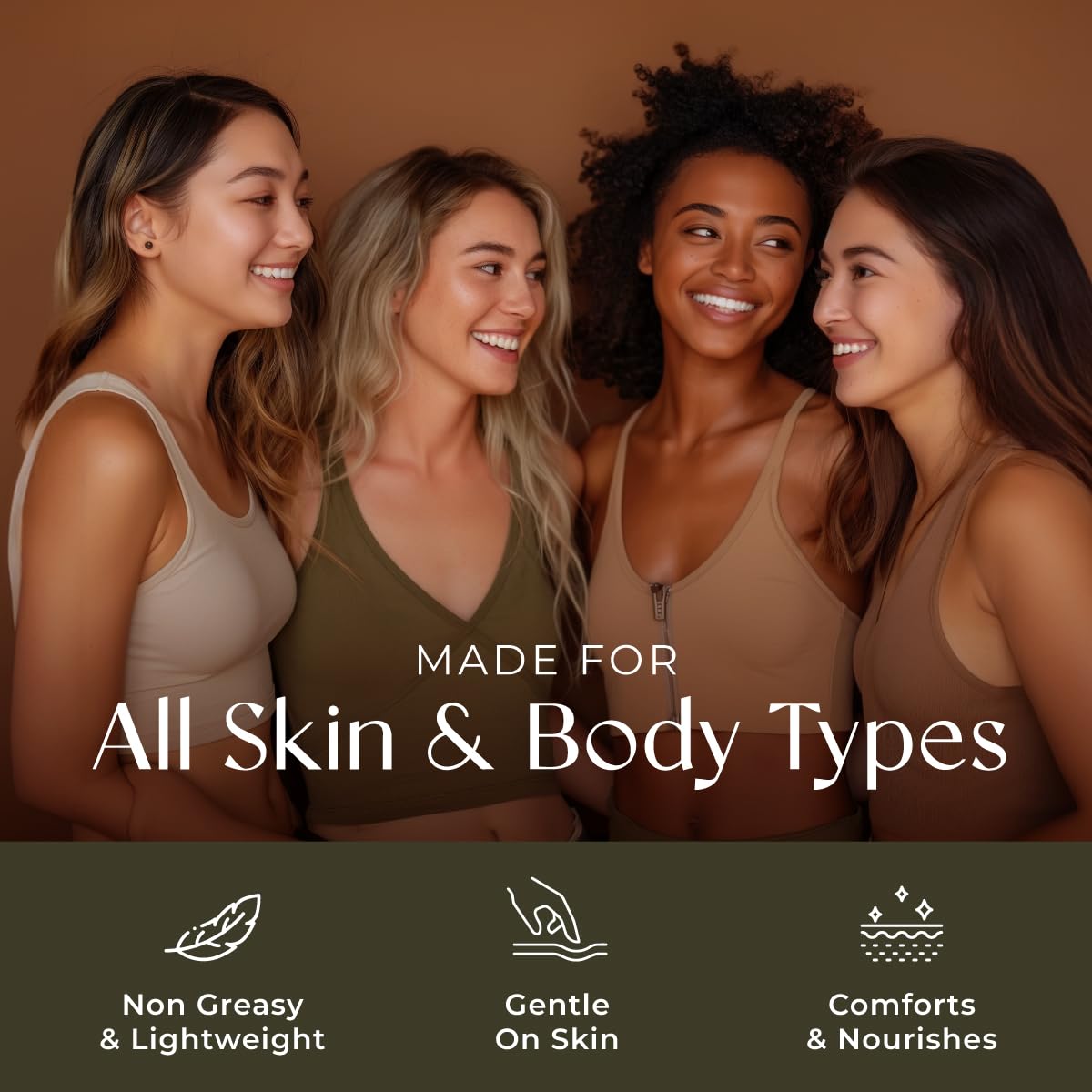 Gya Labs Lavendel Massageöle - 100% Reines Natürliches Aromatherapie Massageöl zur Körperentspannung für Männer und Frauen - Hergestellt mit Jojoba, Argan und Lavendel