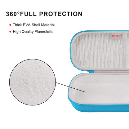 BOVKE Stethoskop Tasche für 3M Littmann Classic III, Lightweight II S.E, Kardiologie IV, MDF Acoustica Lightweight Stethoskope - Extra Tasche passend für Schwesternzubehör für die, Weiß Rosegold