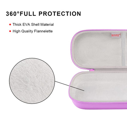 BOVKE Stethoskop Tasche für 3M Littmann Classic III, Lightweight II S.E, Kardiologie IV, MDF Acoustica Lightweight Stethoskope - Extra Tasche passend für Schwesternzubehör für die, Weiß Rosegold