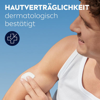 NIVEA MEN Body Lotion Revitalising, Non-Greasy Body Cream with Vitamin E, Fast Absorbing and Refreshing Body Milk for Normal Skin (250 ml)