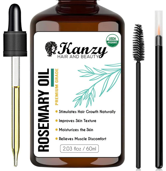 Kanzy Teebaumöl Bio Naturrein 60ml mit Pipette Kaltgepresst Tea Tree Oil für Gesicht (60ml)