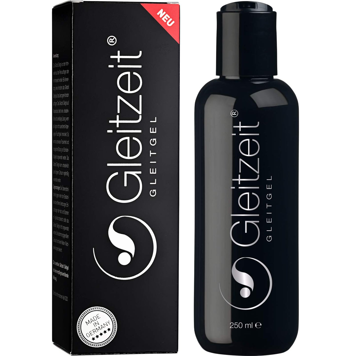 Gleitzeit® Gleitgel wasserbasiert (250ml) PREMIUM Gleitmittel sensitives Intimgel