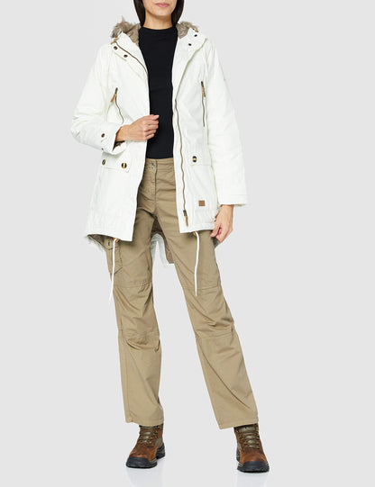 Trespass Clea Women's Jacket, Waterproof with Roll-Up Hood