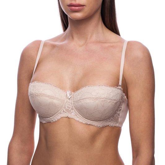 frugue Strapless Push Up Bra Sexy with Lace