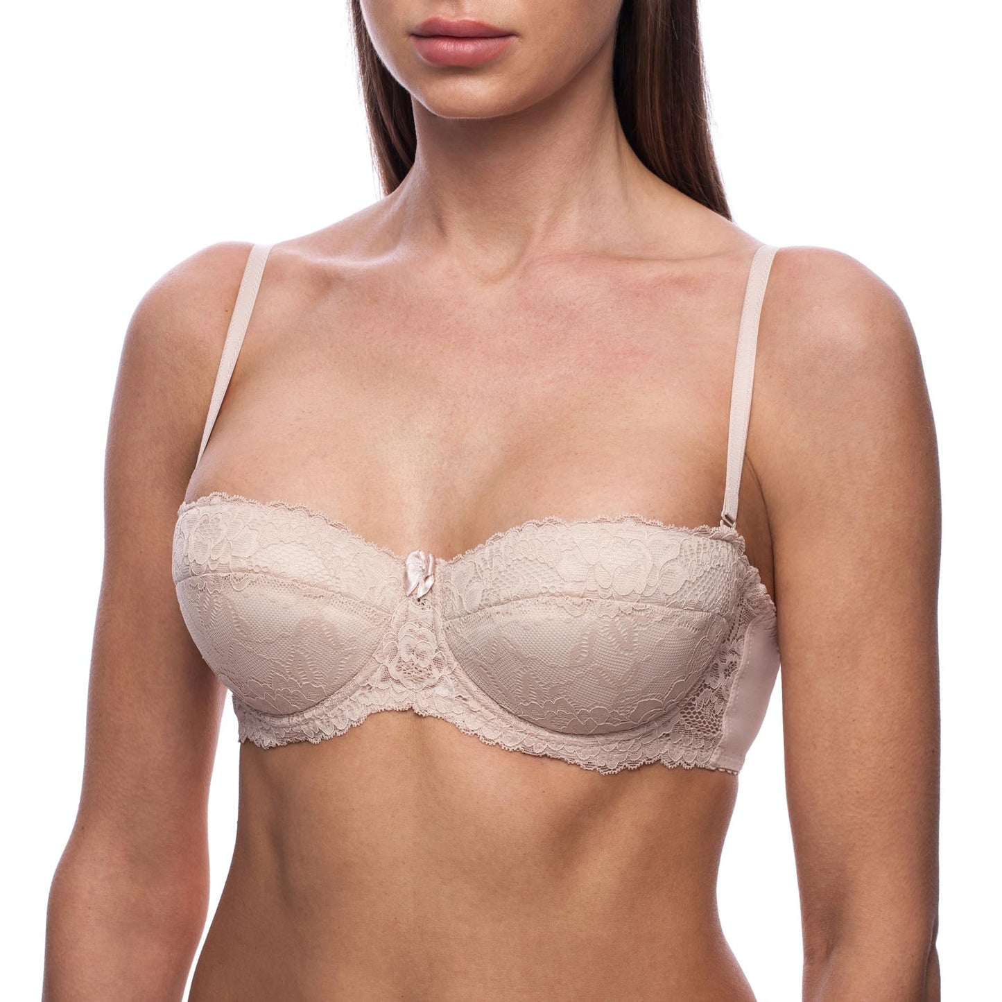 frugue Strapless Push Up Bra Sexy with Lace