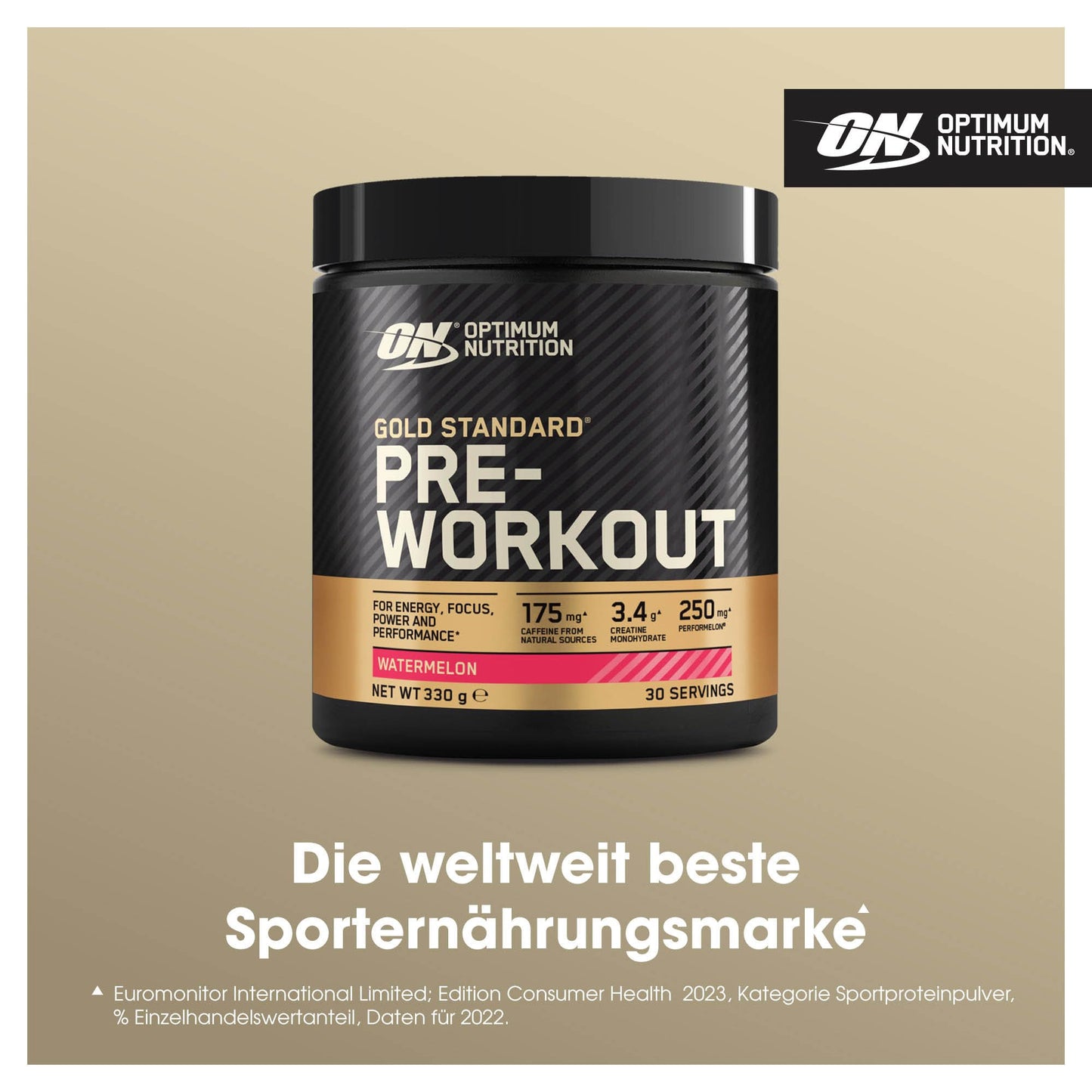 Optimum Nutrition Gold Standard BCAA Pulver, Geschmack Strawberry Kiwi, 266g, 28 Portionen