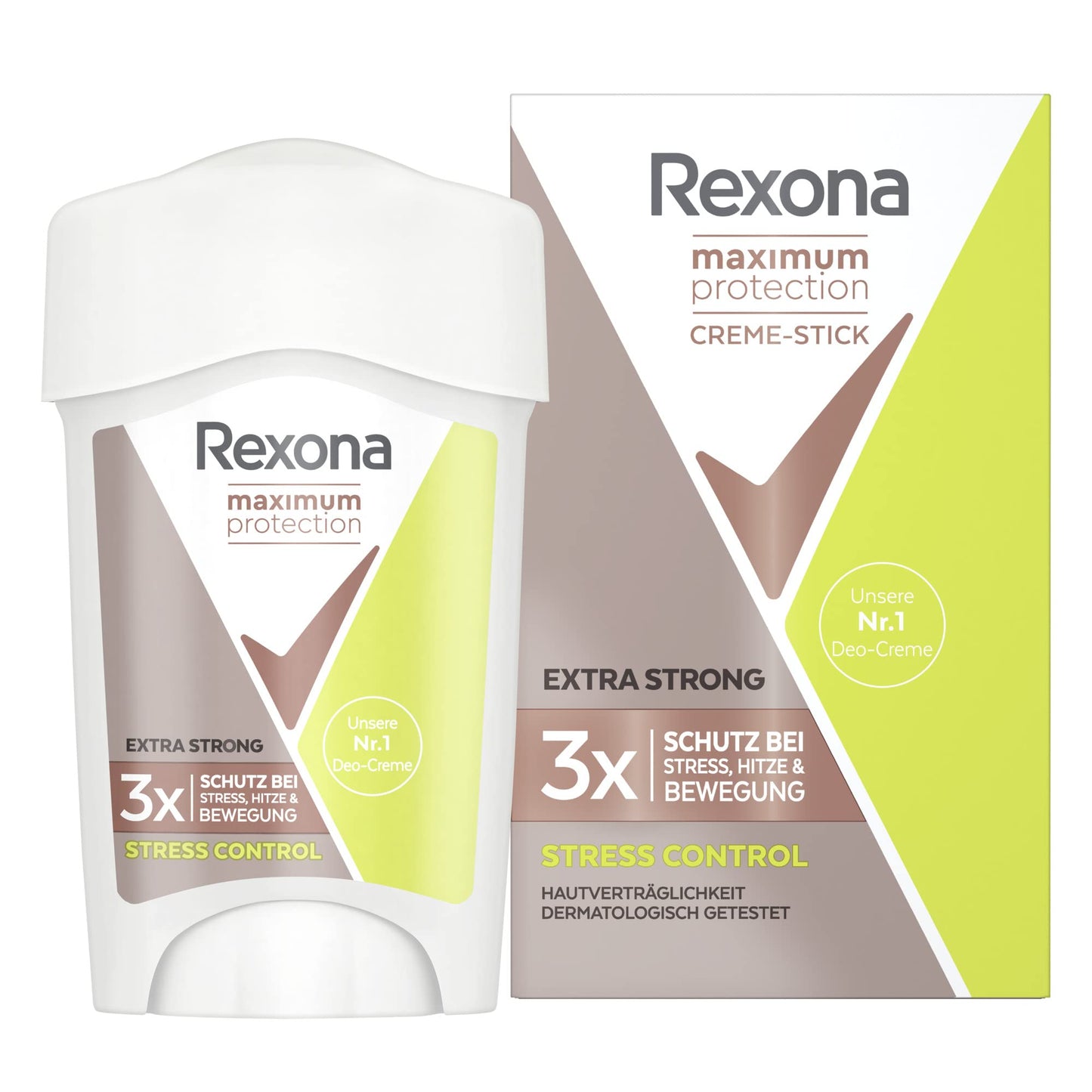 Rexona Maximum Protection Women’s Travel Deodorant Cream, Clean Scent, 45 ml