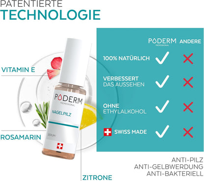 -Plant-based Powerful Antifungal, Repairing, Purifying and Revitalizing Treatment for Nails Professional Hand/Foot care.Quick & Easy. Made in Switzerland.