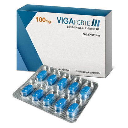 NEU: VIGAFORTE - hochdosiert für den Mann mit Sofortwirkung – extra stark abgestimmt auf die Bedürfnisse für Männer - Premium Qualität mit L-Arginin + Maca