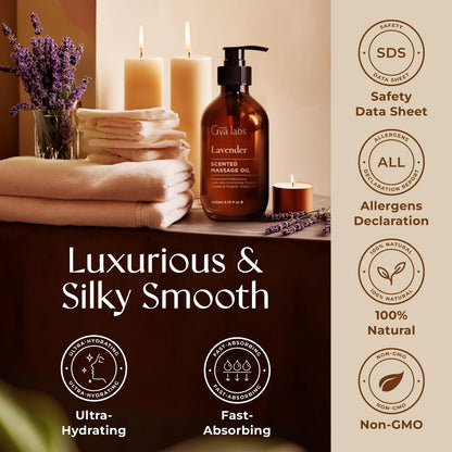Gya Labs Lavendel Massageöle