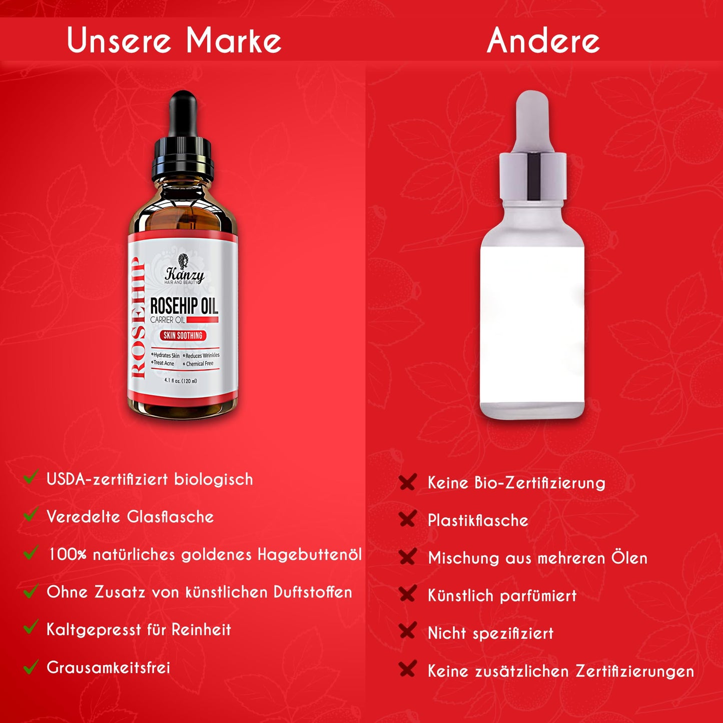 Kanzy Jojobaöl Bio Kaltgepresst