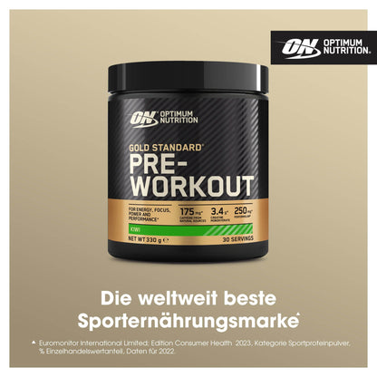 Optimum Nutrition Gold Standard BCAA Pulver, Geschmack Strawberry Kiwi, 266g, 28 Portionen