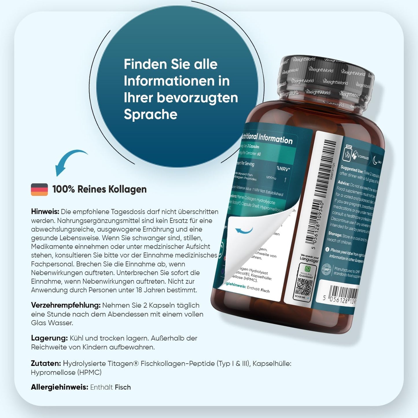 Weightworld Naticol Collagen Capsules