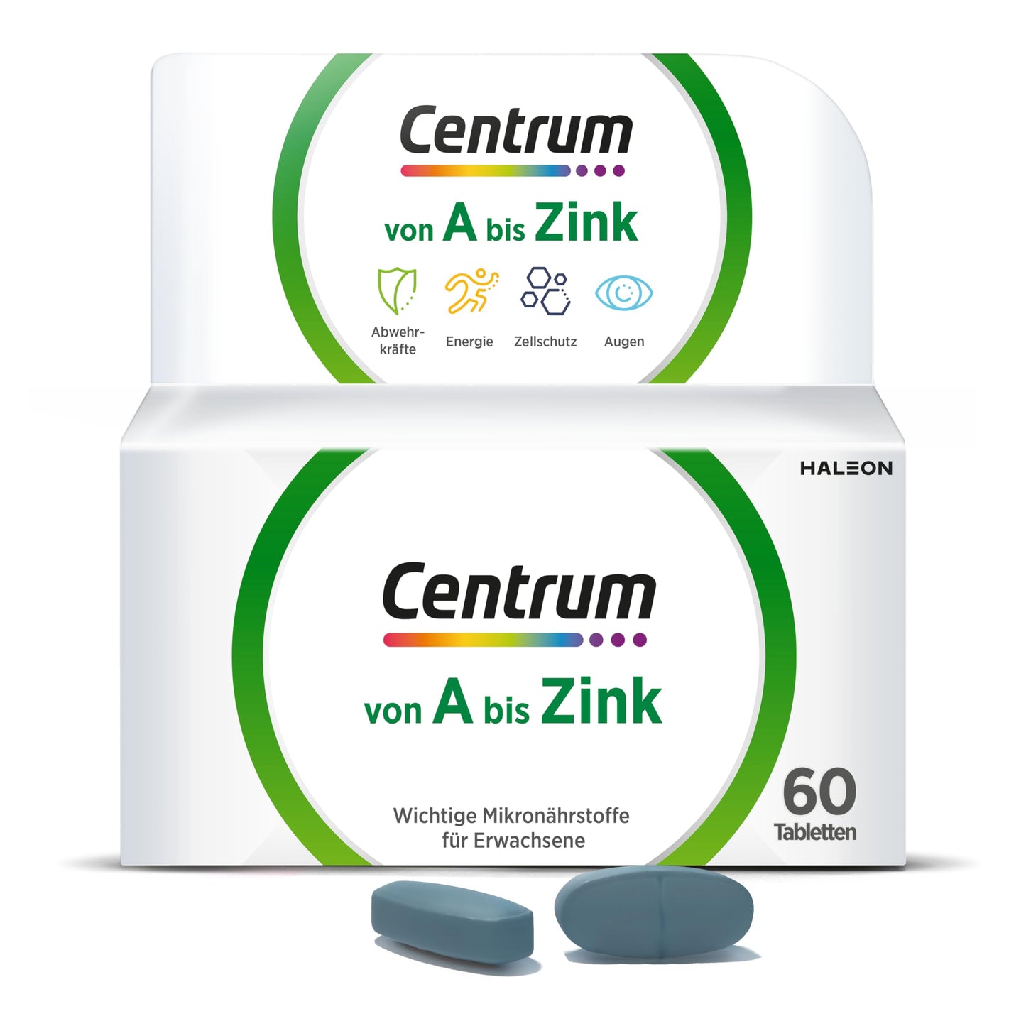 Centrum From A to Zinc Multivitamin - Multivitamin Tablets with Vitamin A-Z as a High-Quality Dietary Supplement for Daily Complete Supply - Vitamins, Minerals, Trace Elements - Pack of 180